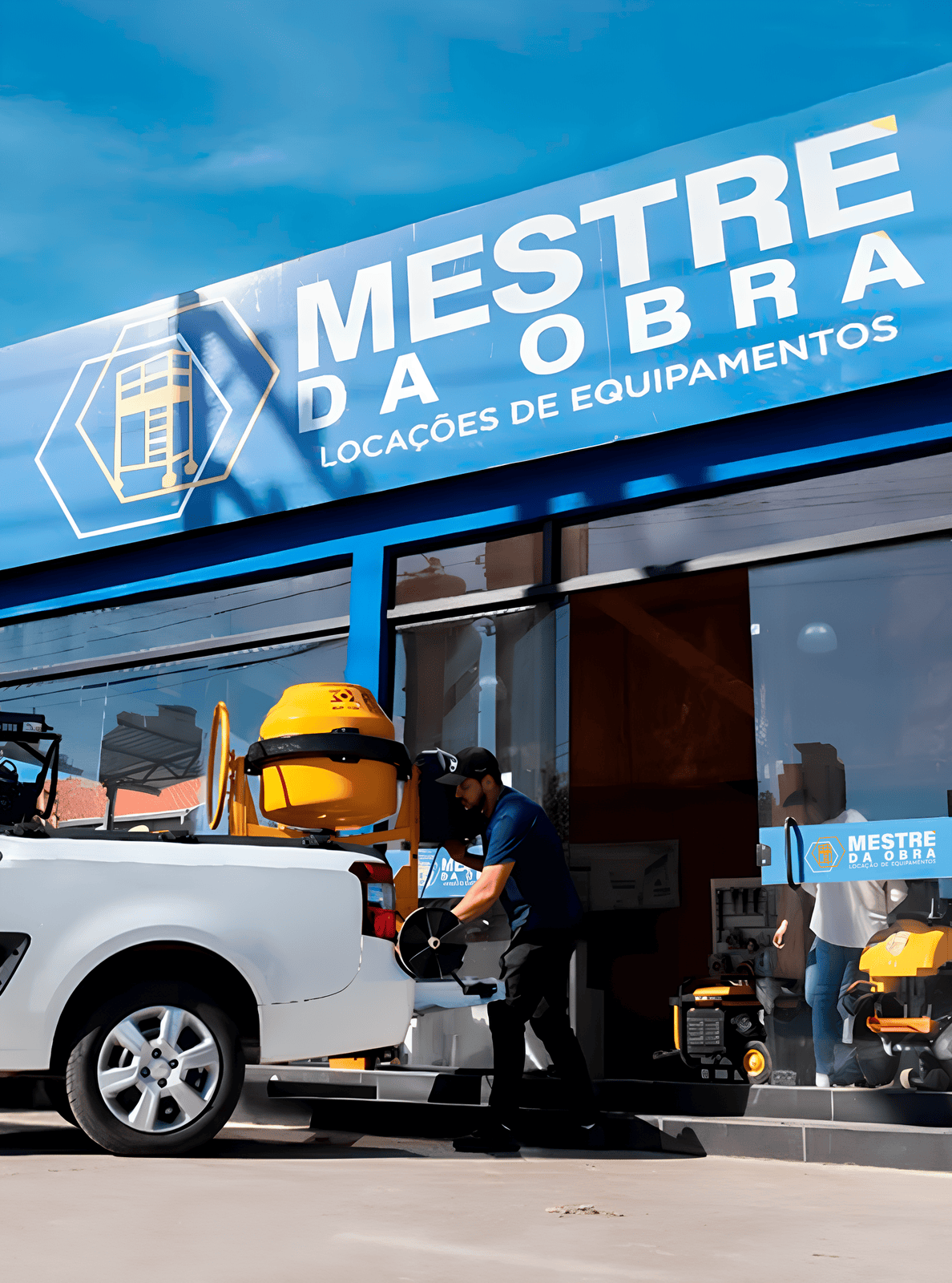mestre da obra faixada